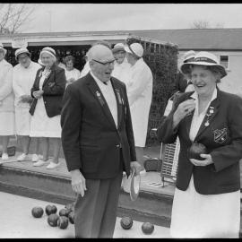 Mrs M. Harvey, Bay of Plenty Women's Bowling Centre president