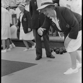 Mrs M. Harvey, Bay of Plenty Women's Bowling Centre president