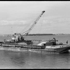 Barge, Waimarie and her tug, Lady Eva