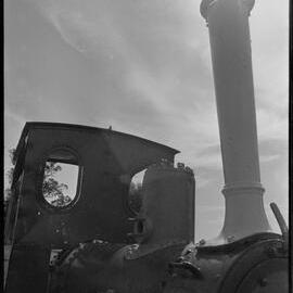 Steam engine at Memorial Park Playground