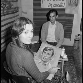 Artist Miss I. Tuskia at Bay of Plenty Industries Fair