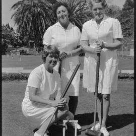 Bay of Plenty croquet players