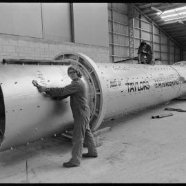 Massive kiln for saltworks