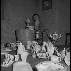 Clarice Cliff's pottery collection