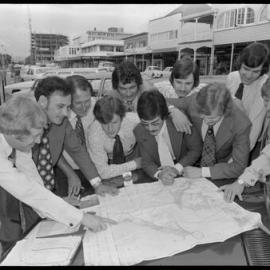 Rothmans' promotional team