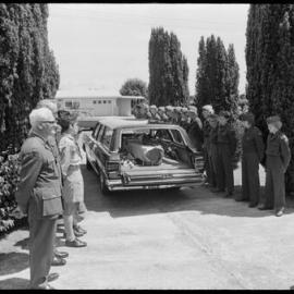 Funeral of the late Mr B. F. Martin