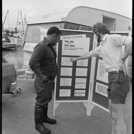 Fishing returns system