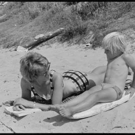 Mrs L. M. Perry and son Lorenz 