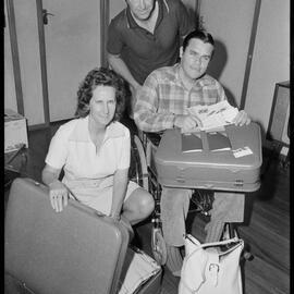 Tom Fenton and parents
