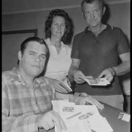 Tom Fenton and parents