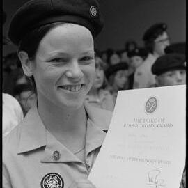 Duke of Edinburgh award winner