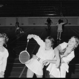 Badminton representative sisters