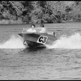 'Muckrakur' at races at the Wairoa River