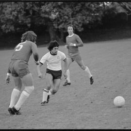 Under 21s soccer match