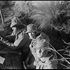Defence exercise at Waiouru