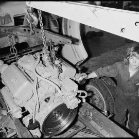 Diesel motor for truck