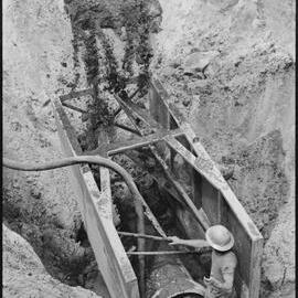 Mount Maunganui borough's sewerage line