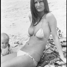 Sunbathing at Mount Maunganui