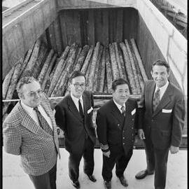 Exporting logs to China