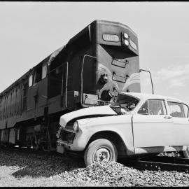 Car & train collision