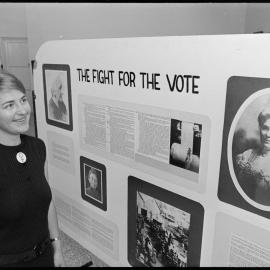 Womens politics display