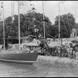 Ketch at Sulphur Point