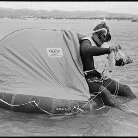 Skindivers retrieve airdrop