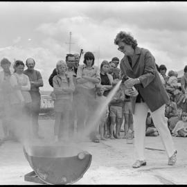 Fire prevention demonstration