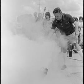 Fire prevention demonstration