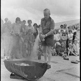 Fire prevention demonstration