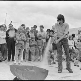 Fire prevention demonstration