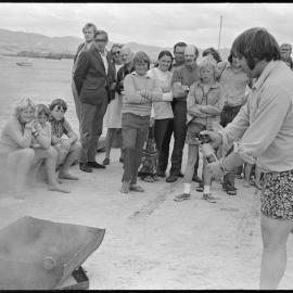 Fire prevention demonstration