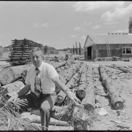 Museum chairman, Mr N. Nicholls