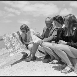 Aerial of proposed arts site