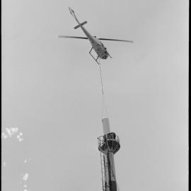 Helicopter at BOP Fertiliser Co.
