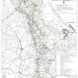 Archaeological Site Survey 1979 - Kaimāī Mamaku State Forest Park Map