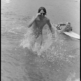 Andrew McEwen - annual Tauranga Harbour swimathon