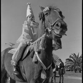 Judith Loughlin - Orange Festival parade, 1974