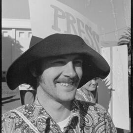 Keith Alcock - Orange Festival parade, 1974