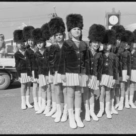 Orange Festival parade, 1974 - Marching team
