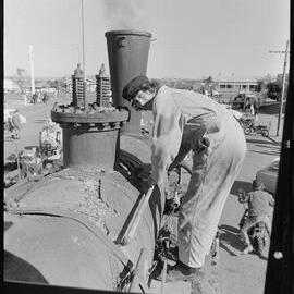Kevin Nisbet - Orange Festival parade float, 1974