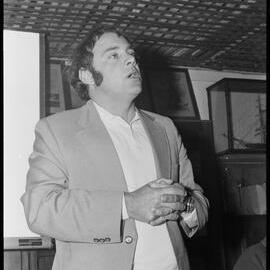 Chris Bouzaid speaks at Tauranga Yacht Club