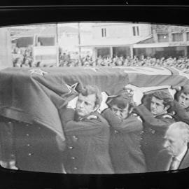 Funeral of Norman Kirk - pallbearers