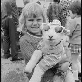 Animals' fancy dress parade