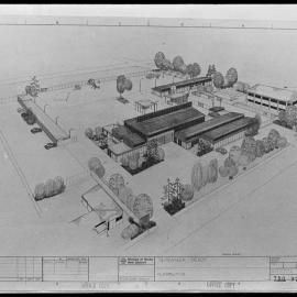 Greerton depot - illustration