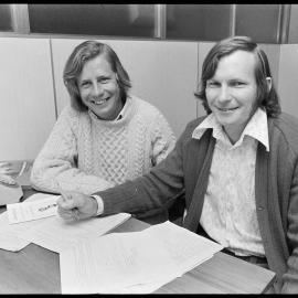 Te Puke survey project - Jim Burrows and Barty Keenleyside