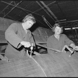 Steel yacht building