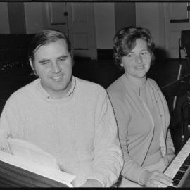 John Hambling and Gloria Taylor - Tauranga Choral and Operatic Society production