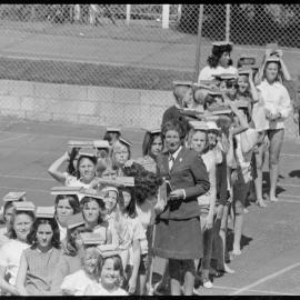 Girl Guides athletics - 'the balancing of the books'