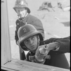 Pāpāmoa Volunteer Fire Brigde practice